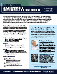 Addiction Treatment and Behavioral Health Insurance | Irwin Siegel Agency